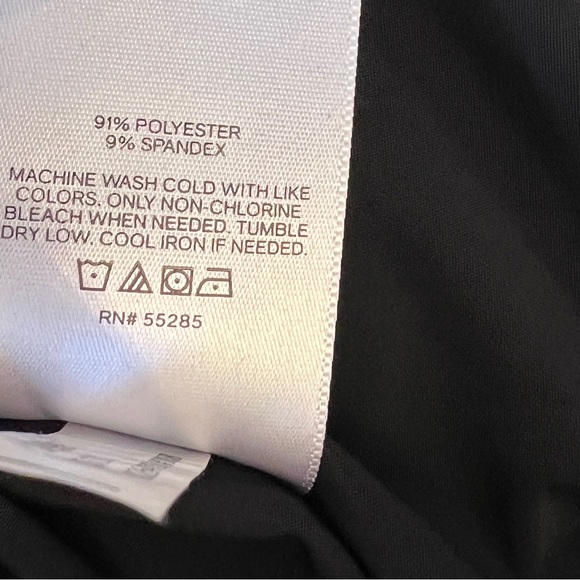 L M EXPRESS Black BODYSUIT Sculpting NWOT Spandex Top Womens Spring Summer Shirt - Picture 16 of 16